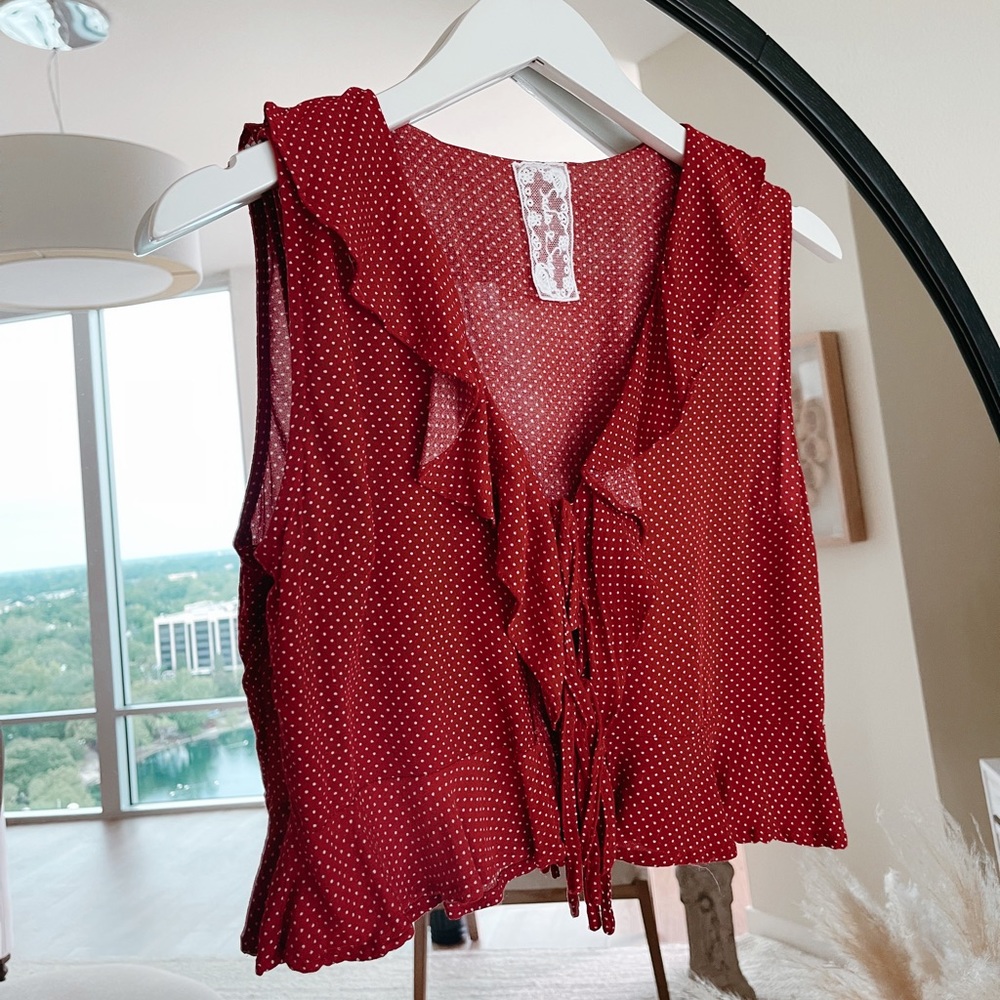 Cute top for 4th of July!!